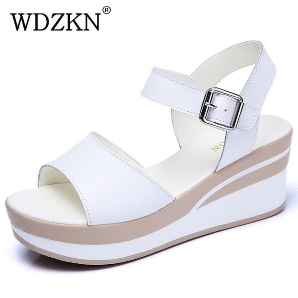 high heel women sandals thick bottom wedge split leather summer casual shoes platform h8626, Black
high heel women sandals thick bottom wedge split leather summer casual shoes platform h8626, Black