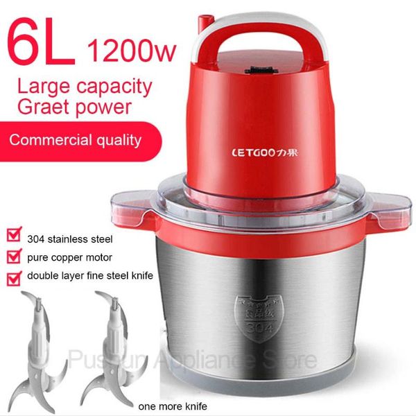 meat grinders 6l large chili garlic grinder electric mincing machine high speed home use or commercial egg stirring mix processor
meat grinders 6l large chili garlic grinder electric mincing machine high speed home use or commercial egg stirring mix processor