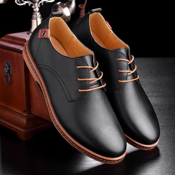 dress shoes big size arrival split leather men casual fashion driving moccasins slip on loafers flat, Black
dress shoes big size arrival split leather men casual fashion driving moccasins slip on loafers flat, Black