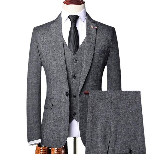 men's suits & blazers 6xl ( jacket + vest pants ) retro gentleman classic fashion plaid mens formal business slim suit 3pces set groom, White;black
men's suits & blazers 6xl ( jacket + vest pants ) retro gentleman classic fashion plaid mens formal business slim suit 3pces set groom, White;black