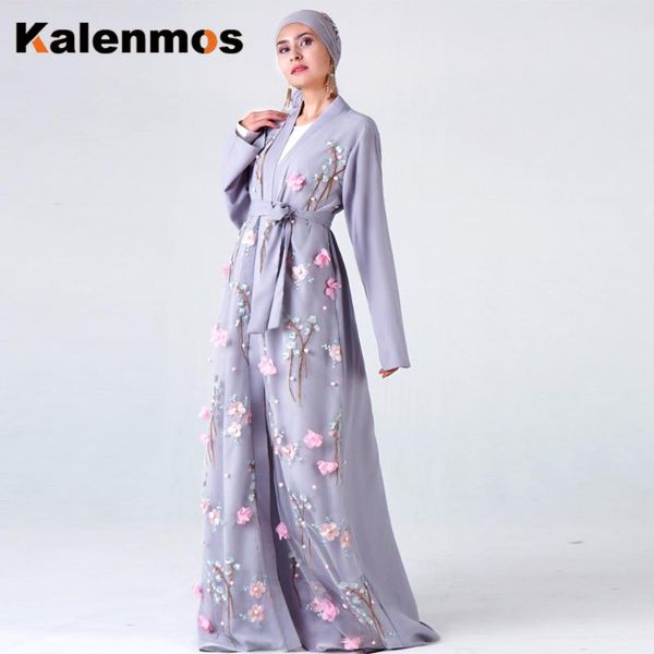 casual dresses kalenmos dubai arab open abaya women muslim long robe embroidery floral maix hijab dress lace-up islamic clothing kaftan kimo, Black;gray
casual dresses kalenmos dubai arab open abaya women muslim long robe embroidery floral maix hijab dress lace-up islamic clothing kaftan kimo, Black;gray