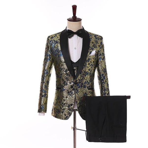 men's suits & blazers 2021 european and american suit suits, slim fashion embroidered business large size casual three-piece, White;black
men's suits & blazers 2021 european and american suit suits, slim fashion embroidered business large size casual three-piece, White;black