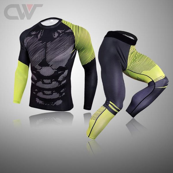 men's thermal underwear men compression sport suits quick dry clothes long johns joggers training gym fitness tracksuits running set, Black;white
men's thermal underwear men compression sport suits quick dry clothes long johns joggers training gym fitness tracksuits running set, Black;white