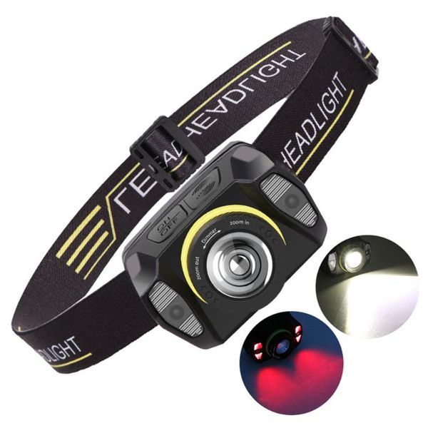 sensor night headlight 5 modes hunting camping torch lamp 400 lumens for outdoor fishing headlamps
sensor night headlight 5 modes hunting camping torch lamp 400 lumens for outdoor fishing headlamps