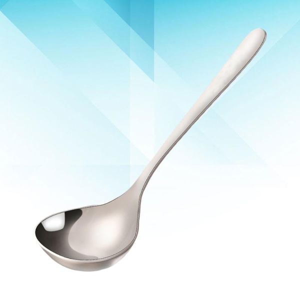 spoons 304 stainless steel soup spoon pot long handle sauce home kitchen cutlery (silver, 17.5cm)
spoons 304 stainless steel soup spoon pot long handle sauce home kitchen cutlery (silver, 17.5cm)