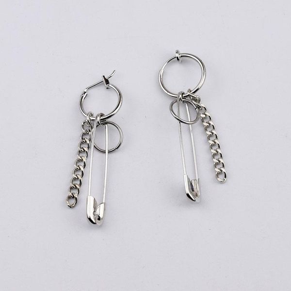 stud stainless steel punk earrings for network red men star chain pins ear clip hipster rock hip-hop trend boys women earring, Golden;silver
stud stainless steel punk earrings for network red men star chain pins ear clip hipster rock hip-hop trend boys women earring, Golden;silver