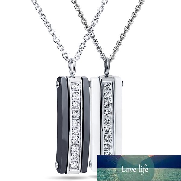 two colors square cz zircon ceramic pendant necklace women engagement promise wedding jewelry for women factory price expert design quality, Silver
two colors square cz zircon ceramic pendant necklace women engagement promise wedding jewelry for women factory price expert design quality, Silver