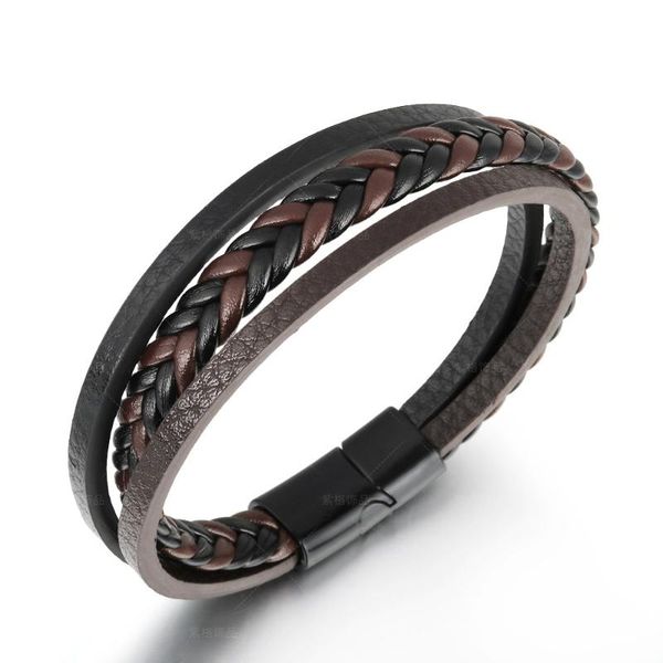 tennis charmsmic vintage design mens leather bracelets alloy magnetic clasp handmade braided multilayer wax rope diy jewelry, Golden;silver
tennis charmsmic vintage design mens leather bracelets alloy magnetic clasp handmade braided multilayer wax rope diy jewelry, Golden;silver