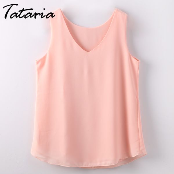 camisole tank women summer chiffon vest sleeveless ladies femme camiseta tirantes mujer v neck halter crop tataria 210514, White
camisole tank women summer chiffon vest sleeveless ladies femme camiseta tirantes mujer v neck halter crop tataria 210514, White