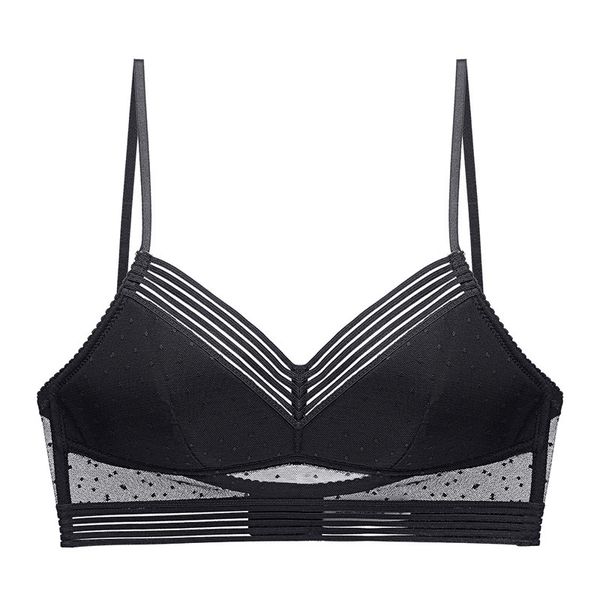 soutien gorge femme bra dot invisible ultreathin lace underwear wire triangle cup mesh bralette backless bra, Red;black
soutien gorge femme bra dot invisible ultreathin lace underwear wire triangle cup mesh bralette backless bra, Red;black
