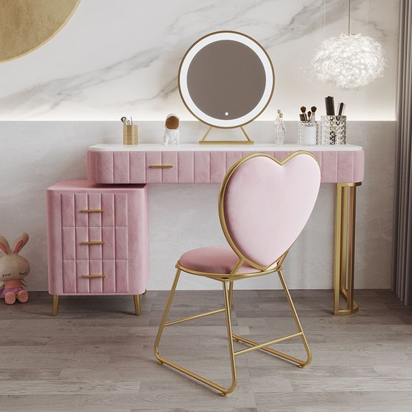 nordic girls small family furniture make-up modern simple net storage cabinet one bedroom dressing table with light
nordic girls small family furniture make-up modern simple net storage cabinet one bedroom dressing table with light