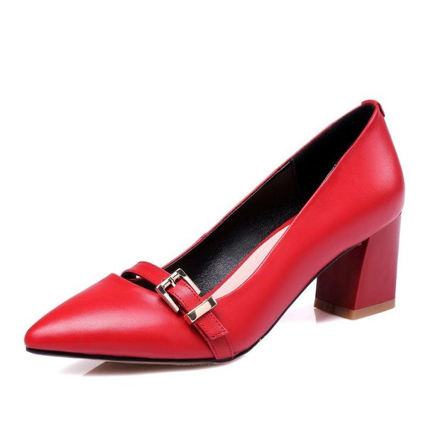 original intention elegant women pumps fashion pointed toe square heels red grey shoes woman plus us size 3.5-13 dress, Black
original intention elegant women pumps fashion pointed toe square heels red grey shoes woman plus us size 3.5-13 dress, Black