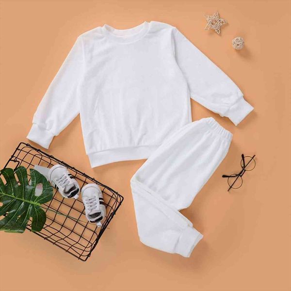kids boys girls white tracksuits autumn children clothes sets solid color round neck sweatshirt joggers pants sportswear 2 7y
kids boys girls white tracksuits autumn children clothes sets solid color round neck sweatshirt joggers pants sportswear 2 7y