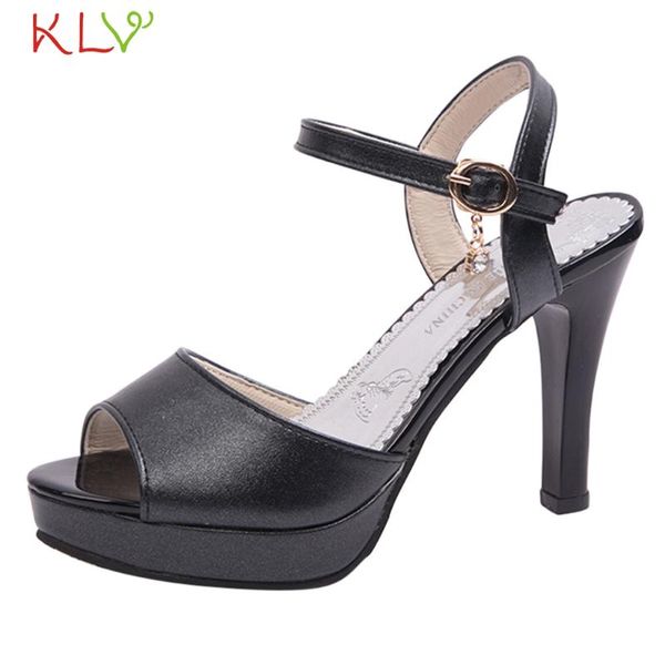 dress shoes high heels women buckle peep toe pumps shallow office lady wedding sapato feminino platform single 18dec26, Black
dress shoes high heels women buckle peep toe pumps shallow office lady wedding sapato feminino platform single 18dec26, Black