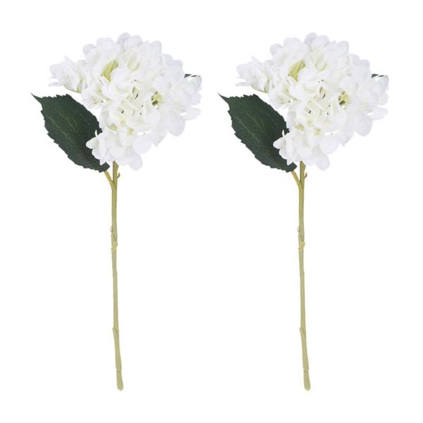 decorative flowers & wreaths 2pcs household adornment artificial flower bouquet simulated for wedding