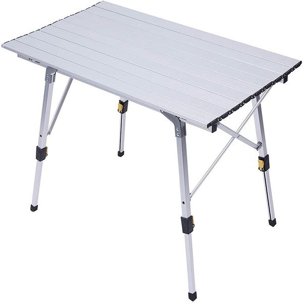 camp furniture portable folding aluminum camping picnic table adjustable height compact outdoor with carry bag for party beach bbq
camp furniture portable folding aluminum camping picnic table adjustable height compact outdoor with carry bag for party beach bbq