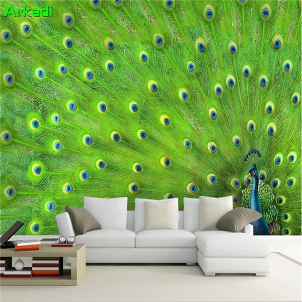 wallpapers custom 3d fashion eye protection peacock wallpaper green feather living room tv background wall painting decorative
wallpapers custom 3d fashion eye protection peacock wallpaper green feather living room tv background wall painting decorative