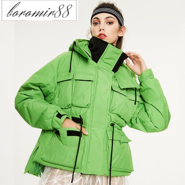 jiazehua's parkas womens 2021 outwear winter women's wear medium and long down jacket hooded work clothes fruit green street style, Black
jiazehua's parkas womens 2021 outwear winter women's wear medium and long down jacket hooded work clothes fruit green street style, Black