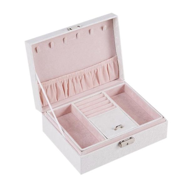 watch boxes & cases european-style jewelry box multi-layer portable storage, Black;blue
watch boxes & cases european-style jewelry box multi-layer portable storage, Black;blue