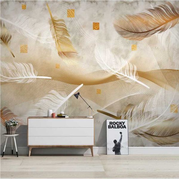 wallpapers milofei manufacturers custom modern golden feather line living room bedroom background wallpaper mural
wallpapers milofei manufacturers custom modern golden feather line living room bedroom background wallpaper mural