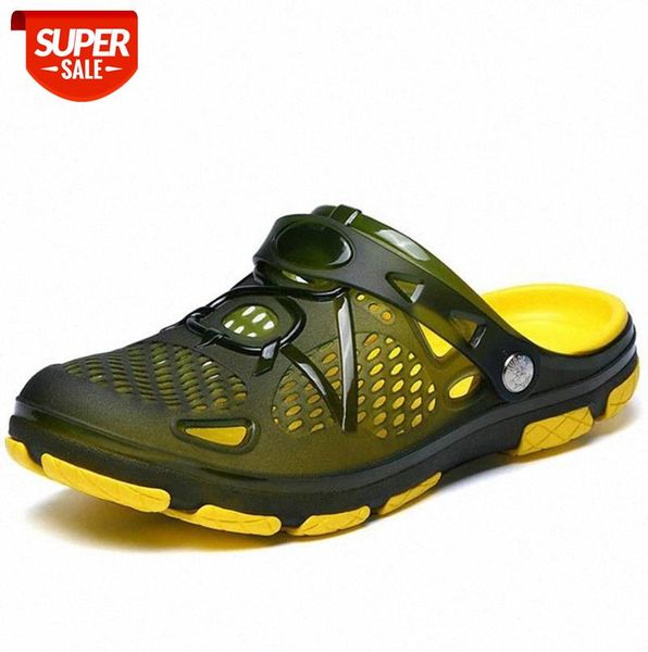 weh slippers men shoes summer fashion outdoor slides fashion beach sandals jelly breathable flip flops hollow casual footwear #yq9p, Black
weh slippers men shoes summer fashion outdoor slides fashion beach sandals jelly breathable flip flops hollow casual footwear #yq9p, Black