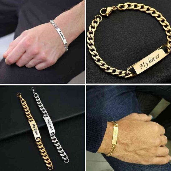 custom personalized engraving name letter bracelet stainless steel for men women letters fashion jewelry gift, Golden;silver
custom personalized engraving name letter bracelet stainless steel for men women letters fashion jewelry gift, Golden;silver