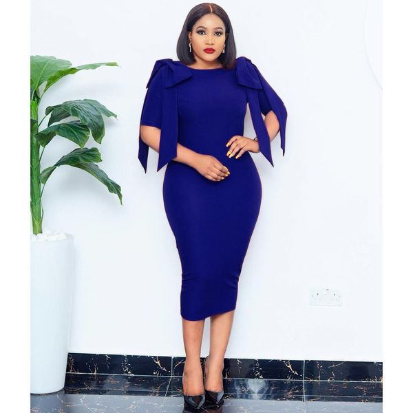 dress bodycon women dressed in thin short sleeves midi with elegant bow office work wear modest elastic ladies african xl z2wm, Black;gray
dress bodycon women dressed in thin short sleeves midi with elegant bow office work wear modest elastic ladies african xl z2wm, Black;gray