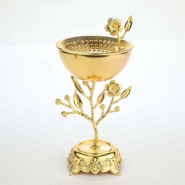 golden leaves incense burner metal gothic decor arab cancel holder for home decoration living room base christmas gifts fragrance lamps
golden leaves incense burner metal gothic decor arab cancel holder for home decoration living room base christmas gifts fragrance lamps