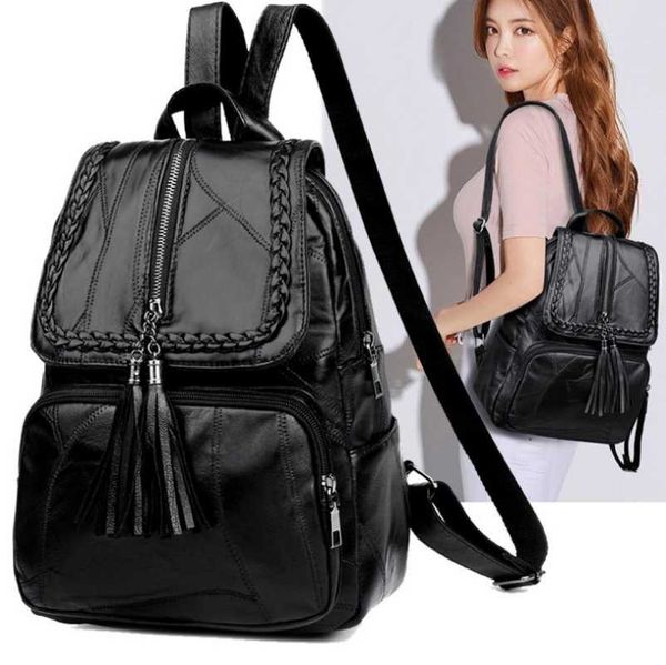 backpack 2021 fashion brand designer women's outdoor travel handbag casual black female bag student school women
backpack 2021 fashion brand designer women's outdoor travel handbag casual black female bag student school women