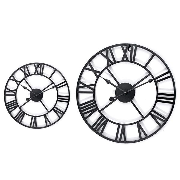 wall clocks 3d large black vintage metal clock iron frame mute watch for home living room decoration diy decor 40/60cm
wall clocks 3d large black vintage metal clock iron frame mute watch for home living room decoration diy decor 40/60cm