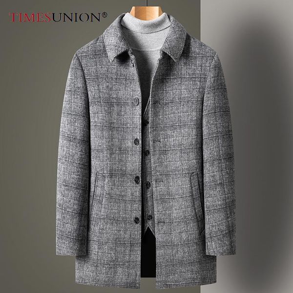 men's wool & blends brand winter warm down jacket parkas coat fashion autumn clothing windproof woolen slim adjustable vest male, Black
men's wool & blends brand winter warm down jacket parkas coat fashion autumn clothing windproof woolen slim adjustable vest male, Black