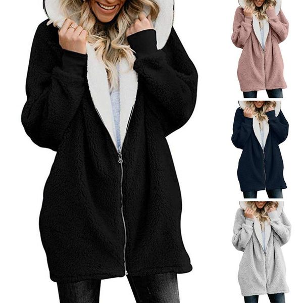 women's trench coats winter women hoodies long coat casaco feminino solid zipper casual female jacket chaqueta mujer hoody ladies plus, Tan;black
women's trench coats winter women hoodies long coat casaco feminino solid zipper casual female jacket chaqueta mujer hoody ladies plus, Tan;black