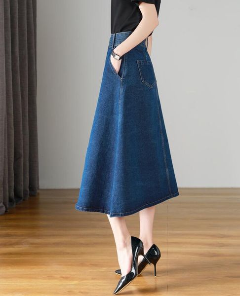 skirts fashion vintage womens denim plus size elastic waist gradient a line casual women long jeans skirt high s-8x, Black
skirts fashion vintage womens denim plus size elastic waist gradient a line casual women long jeans skirt high s-8x, Black