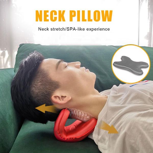 professional neck shoulders massager relieve pain cervical pillow stretching relax head stretcher fitness balls
professional neck shoulders massager relieve pain cervical pillow stretching relax head stretcher fitness balls
