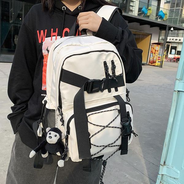 backpack harajuku waterproof men casual nylon school bags for teenager students book large capacity back pack women bag 202
backpack harajuku waterproof men casual nylon school bags for teenager students book large capacity back pack women bag 202