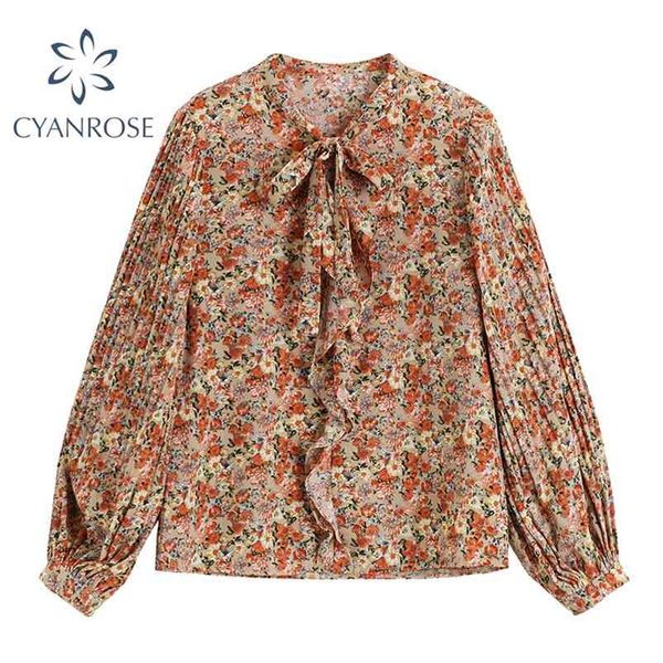 spring floral beach blouses women long sleeve bownot collar shirts female lantern elegant ulzzang ol tide 210430, White
spring floral beach blouses women long sleeve bownot collar shirts female lantern elegant ulzzang ol tide 210430, White