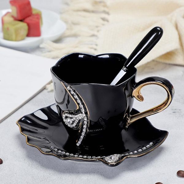 mugs diamonds design coffee mug creative gift lovers tea cups 3d ceramic with rhinestones decoration and saucers
mugs diamonds design coffee mug creative gift lovers tea cups 3d ceramic with rhinestones decoration and saucers