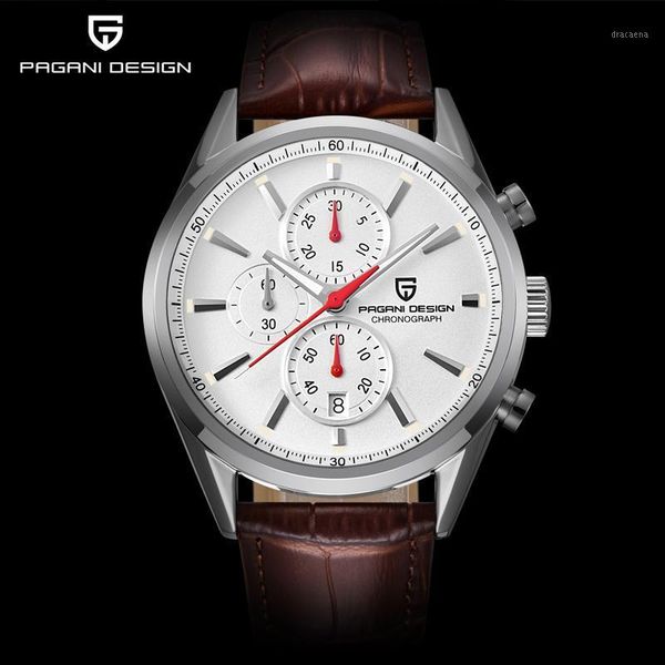 quartz watch for men luxury brand waterproof men's sport watches leather chronograph analog clock reloj hombre wristwatches, Slivery;brown
quartz watch for men luxury brand waterproof men's sport watches leather chronograph analog clock reloj hombre wristwatches, Slivery;brown