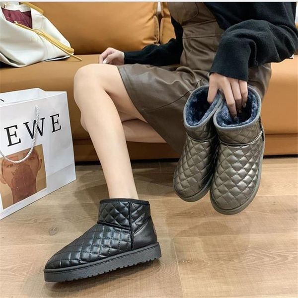 boots snow women 2021 winter korean fashion short plush warm thick cotton shoes women's, Black
boots snow women 2021 winter korean fashion short plush warm thick cotton shoes women's, Black