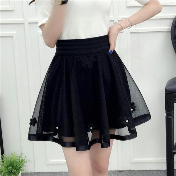 spring high waist tulle skirt sweet princess mini elastic tutu woman 4 sizes available 210527, Black
spring high waist tulle skirt sweet princess mini elastic tutu woman 4 sizes available 210527, Black