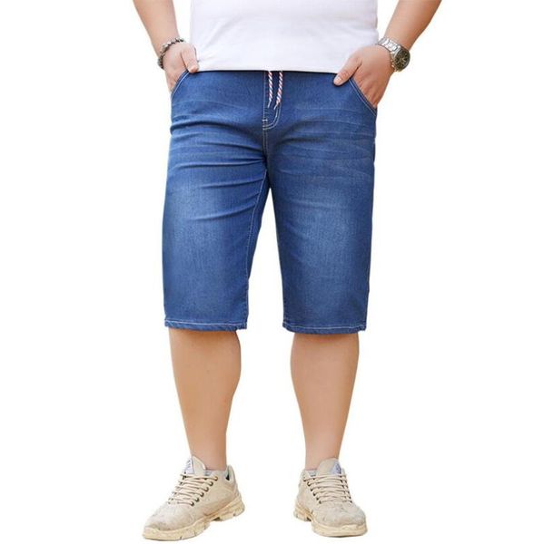 men's shorts big size 7xl 2021 summer men business denim fashion casual stretch slim blue short jeans male w1817, White;black
men's shorts big size 7xl 2021 summer men business denim fashion casual stretch slim blue short jeans male w1817, White;black
