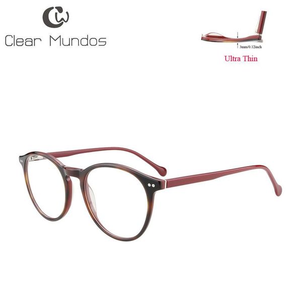 fashion sunglasses frames clear mundos retro round woman eyeglasses ultra thin light weight acetate full frame student computer, Black
fashion sunglasses frames clear mundos retro round woman eyeglasses ultra thin light weight acetate full frame student computer, Black