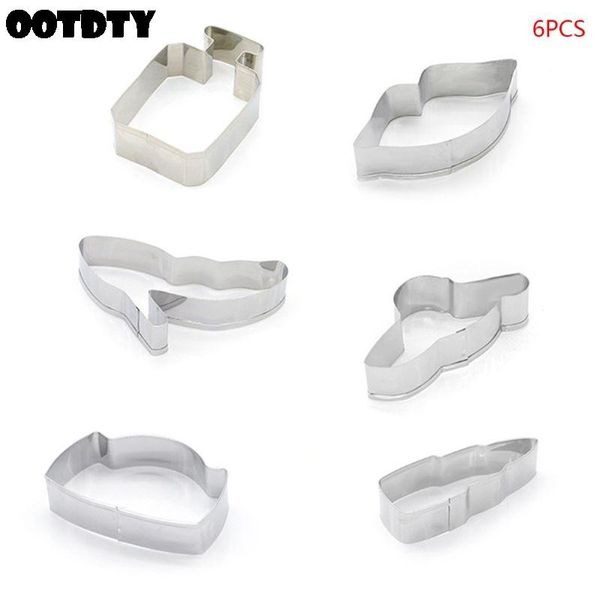 baking moulds 6pcs/set stainless steel lipstick bag cookie cutter mold sugarcraft pastry biscuit fondant cake mould diy decorating
baking moulds 6pcs/set stainless steel lipstick bag cookie cutter mold sugarcraft pastry biscuit fondant cake mould diy decorating