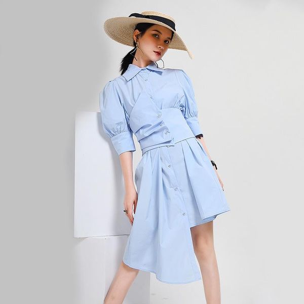 bazhenova women dresses summer 2021 women's high waist sweet and fresh dress for girl all-match irregular gown r699 casual, Black;gray
bazhenova women dresses summer 2021 women's high waist sweet and fresh dress for girl all-match irregular gown r699 casual, Black;gray