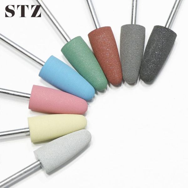 1pcs 7 color silicon rubber head files polish grinding burr nail bit electric art salon machine manicure tools #gj031, Silver
1pcs 7 color silicon rubber head files polish grinding burr nail bit electric art salon machine manicure tools #gj031, Silver