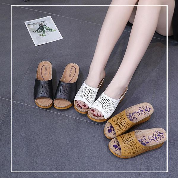 slippers women sandals 2021 female shoes wedges fashion heeled hollow casual fish mouth, Black
slippers women sandals 2021 female shoes wedges fashion heeled hollow casual fish mouth, Black
