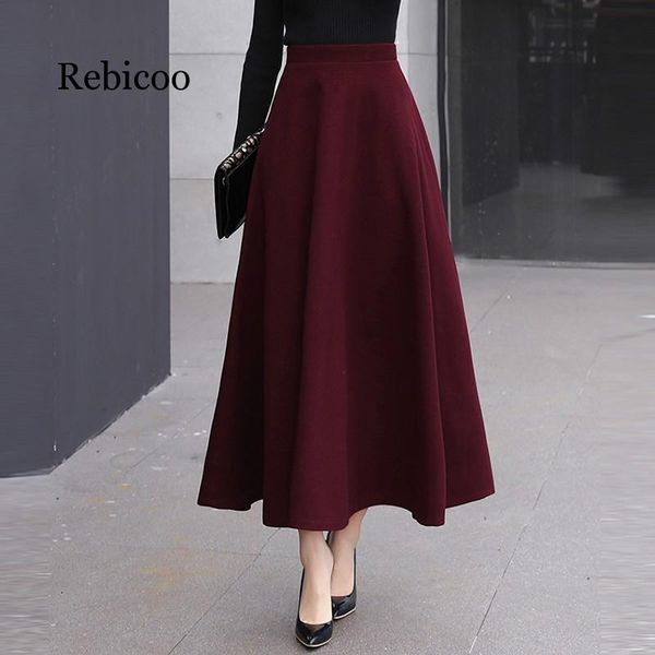 skirts high waist woolen womens winter 2021 fashion streewear wool long pleated skirt with belt casual ladies saia longa black
skirts high waist woolen womens winter 2021 fashion streewear wool long pleated skirt with belt casual ladies saia longa black