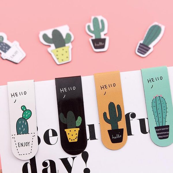 bookmark 2 pcs/pack creative lovely cactus potted magnet paper clip school office supply escolar papelaria gift stationery
bookmark 2 pcs/pack creative lovely cactus potted magnet paper clip school office supply escolar papelaria gift stationery