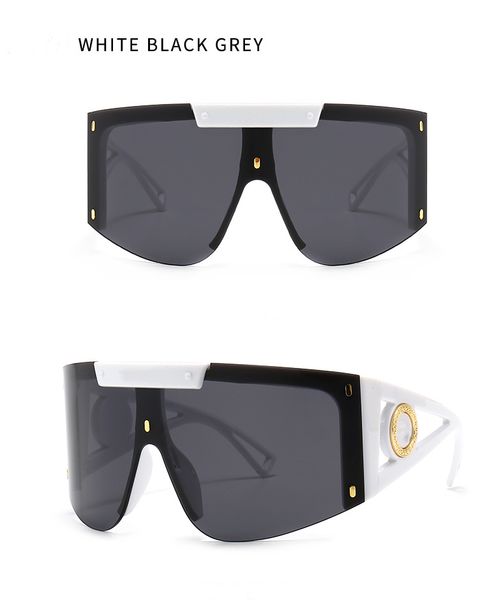 design sunglasses for women popular fashion sunglasses uv protection big connection lens frameless come with package, White;black
design sunglasses for women popular fashion sunglasses uv protection big connection lens frameless come with package, White;black