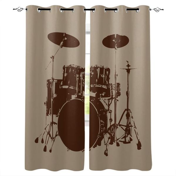jazz drum bass brown curtains for living room bedroom modern home decoration window curtain kids supplies & drapes
jazz drum bass brown curtains for living room bedroom modern home decoration window curtain kids supplies & drapes